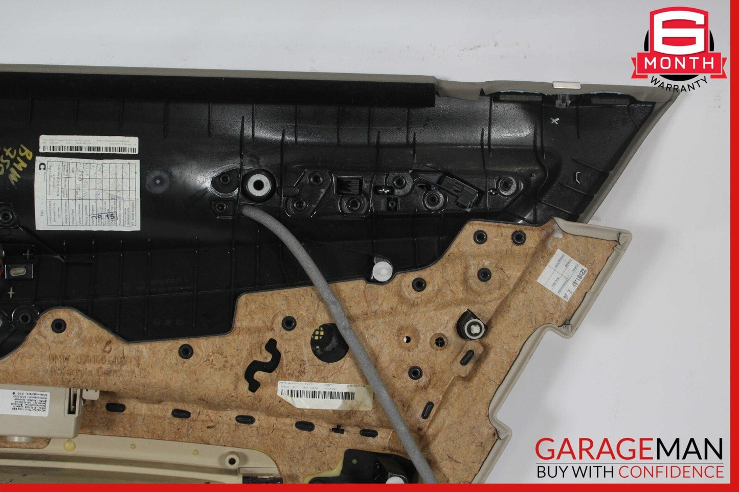 09-15 BMW 750I 750LI F01 F02 Rear Left Driver Side Interior Door Panel Assy