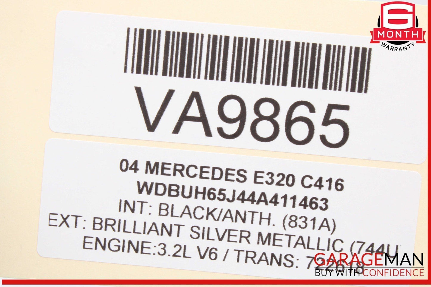03-08 Mercedes W211 E320 Amplifier Amp Becker Audio Module 2118274342 OEM