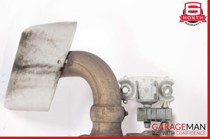 11-14 Porsche Cayenne 958 4.8L Rear Complete Exhaust Muffler Tips Pipe Assembly