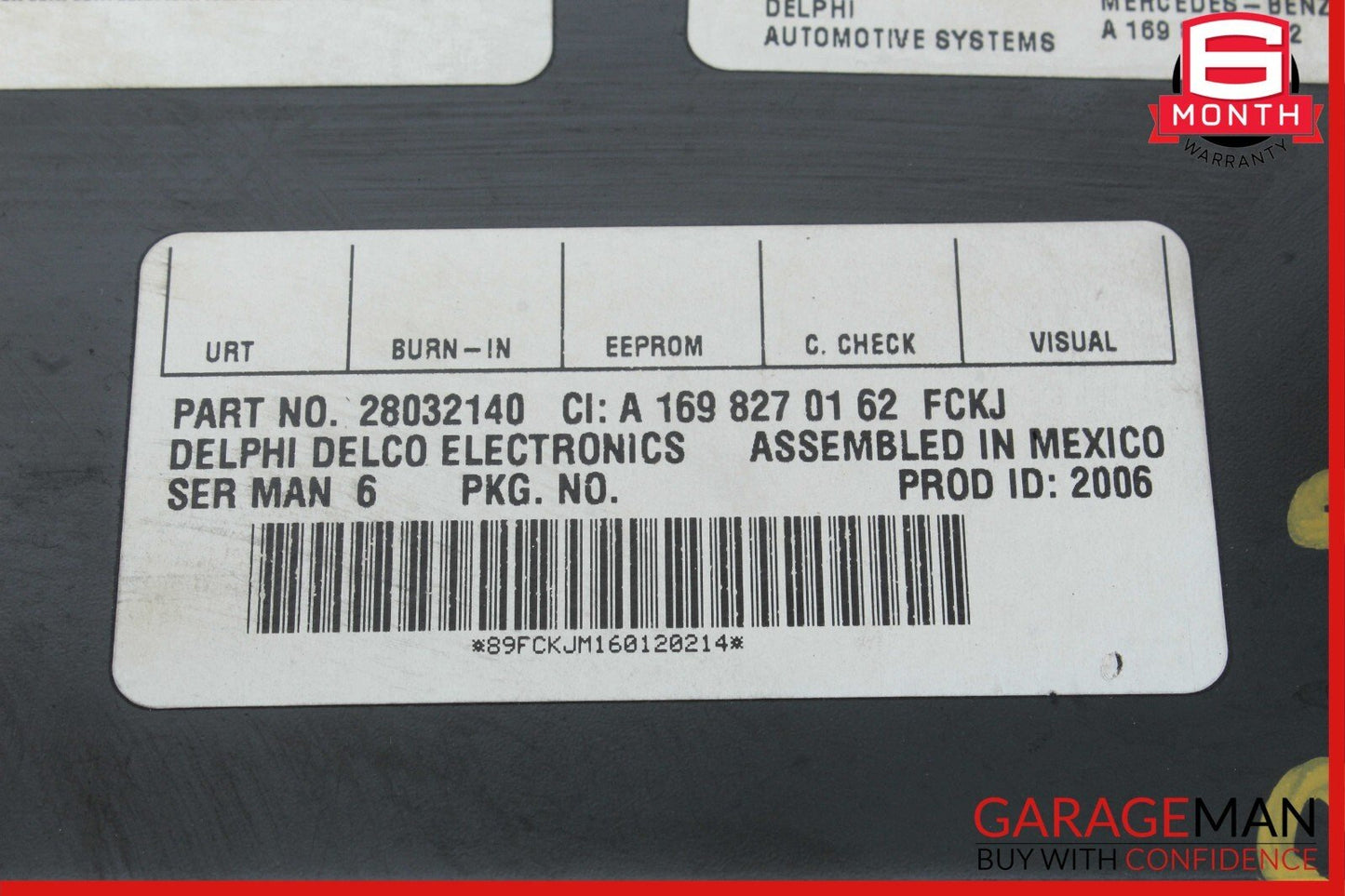 03-09 Mercedes C230 E320 GL450 ML63 AMG Sirius Satellite Radio Receiver OEM