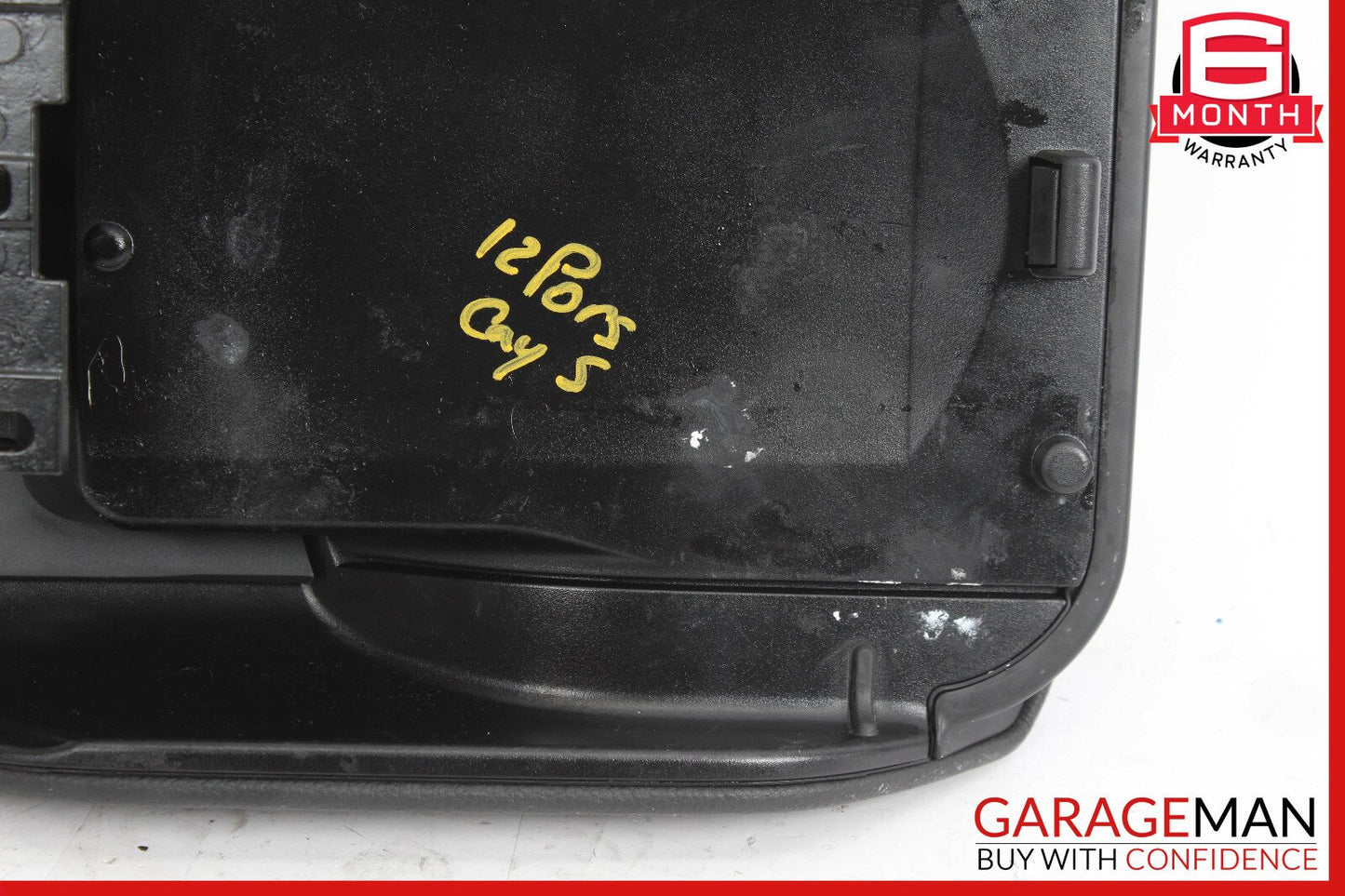 11-14 Porsche Cayenne 958 Center Console Arm Rest Armrest Cover Black OEM
