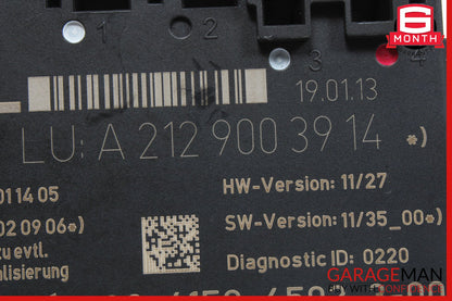 08-18 Mercedes X204 GLK250 C250 CLS550 Front Left Side Door Control Module OEM