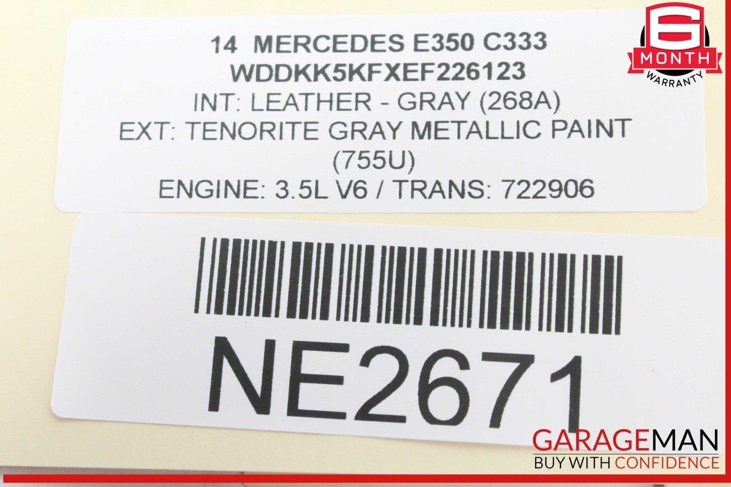 08-20 Mercedes W212 E350 CLS550 Headlight Fog Light Switch Control Module OEM