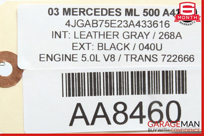 98-05 Mercedes W163 ML500 ML430 ML55 AMG Gear Shifter Shift Knob Black OEM