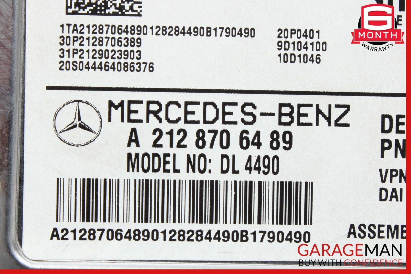 12-17 Mercedes W204 C350 C250 Sirius Satellite Radio Receiver 2128706489 OEM