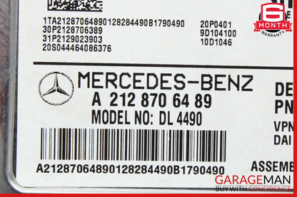 12-17 Mercedes W204 C350 C250 Sirius Satellite Radio Receiver 2128706489 OEM