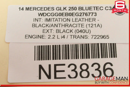 10-15 Mercedes X204 GLK250 Bluetec Front Right Side Door Lock Latch Actuator OEM