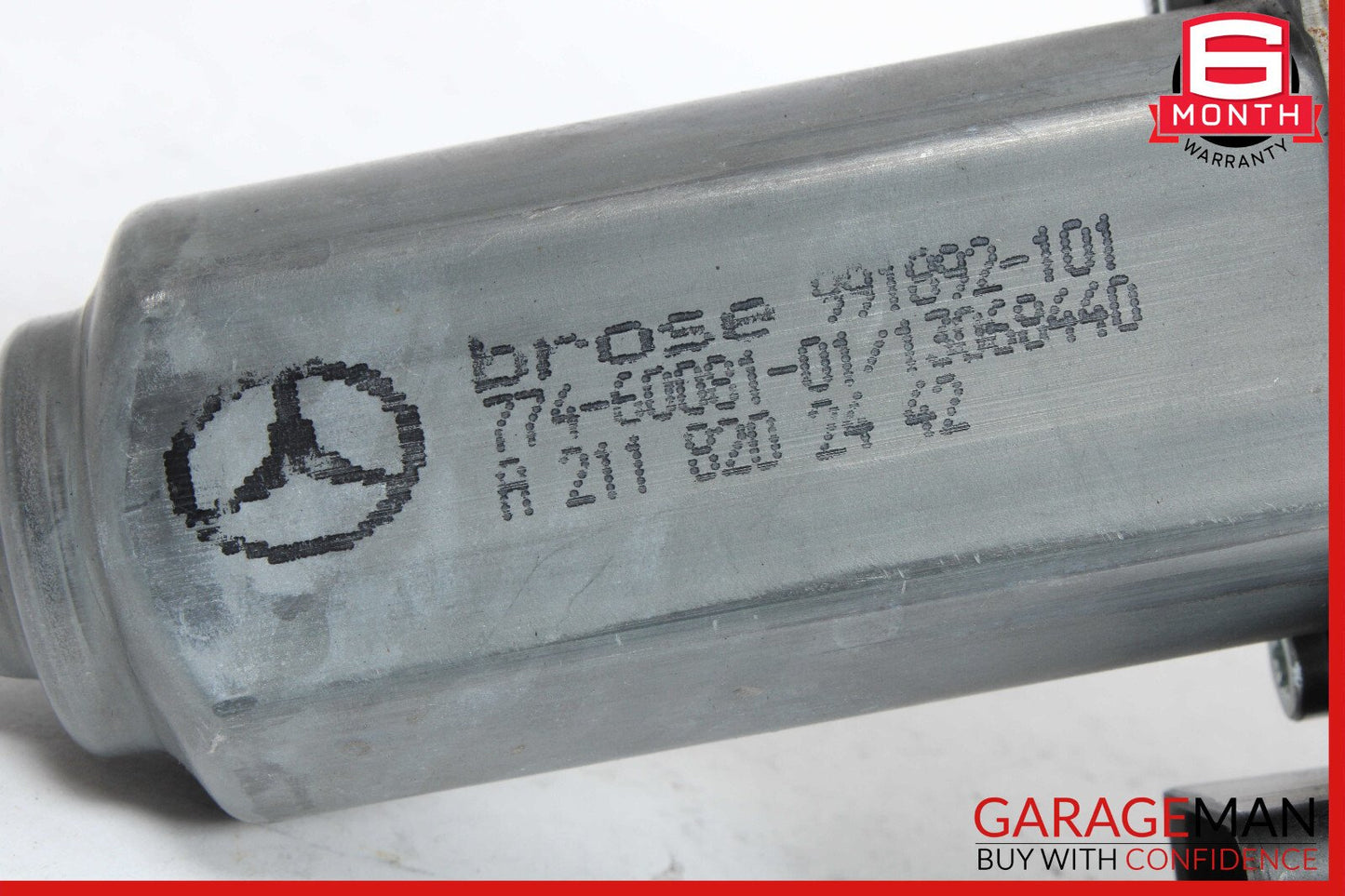 03-09 Mercedes W211 E350 E550 Rear Right Side Window Regulator Motor OEM