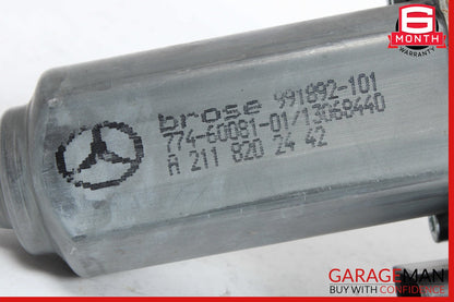 03-09 Mercedes W211 E350 E550 Rear Right Side Window Regulator Motor OEM