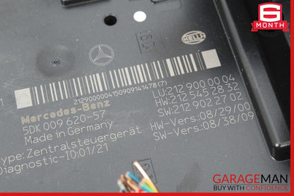 10-11 Mercedes W212 E350 E550 Rear Fuse Relay Box SAM Module Assembly OEM
