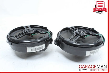 08-11 Mercedes W204 C300 C350 Rear Right & Left Side Door Sound Speakers Set OEM