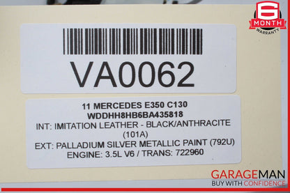 08-20 Mercedes W212 E350 Headlight Fog Light Switch Control Module OEM
