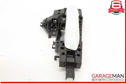 17-24 Audi Q7 Right Passenger Side Exterior Door Handle White 4M0837886A OEM