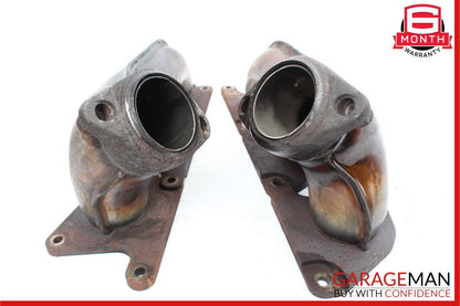 06-12 Mercedes W204 C300 GLK350 M272 Left & Right Exhaust Manifold Header Set