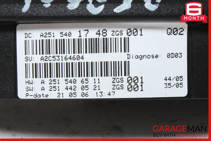 06-07 Mercedes W251 R350 R500 Speedometer Odometer Instrument Cluster Gauge