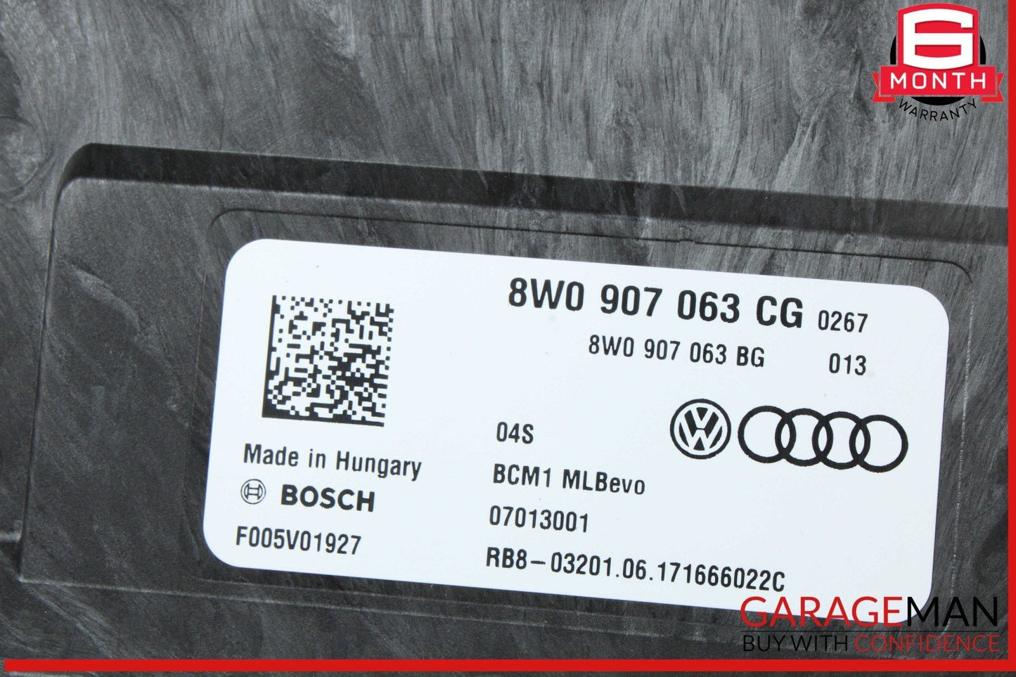 17-24 Audi A5 A4 Quattro Onboard Supply Body Control Module Unit 8W0907063CB OEM