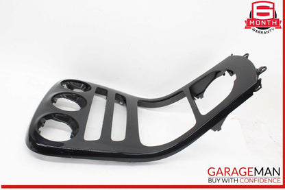 15-18 Mercedes W205 C300 C350e Center Console Trim Bezel Black 2056805107 OEM
