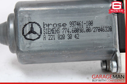 07-13 Mercedes W221 S550 S63 AMG Rear Right Door Window Regulator Motor Unit