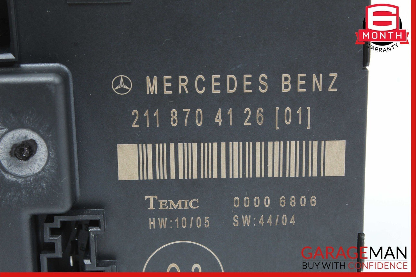 03-09 Mercedes W211 E350 E500 E550 E63 AMG Door Control Module Rear Right Side
