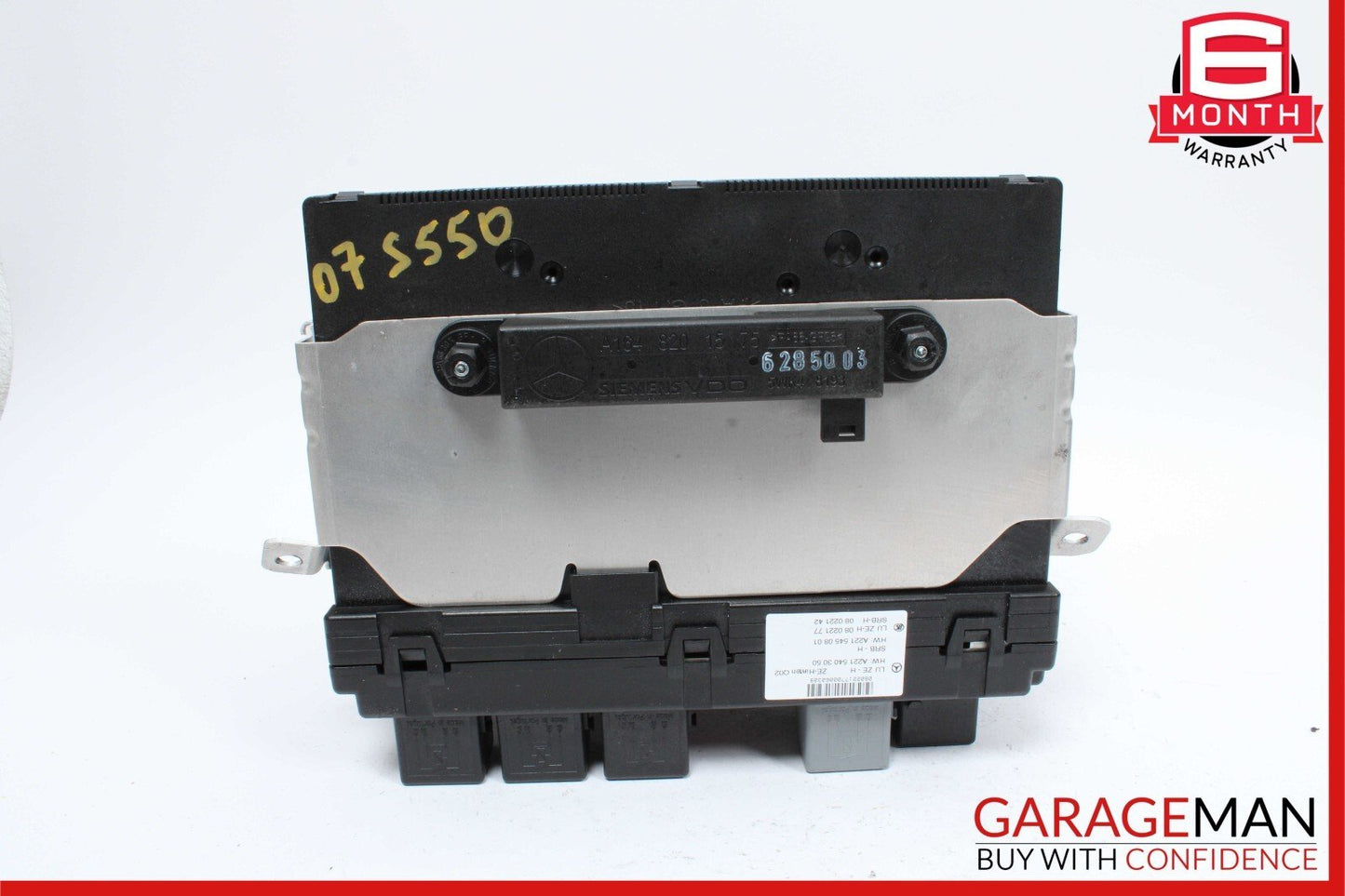 07-09 Mercedes W221 S550 CL550 Rear Trunk Relay Junction Fuse Box 2215450801 OEM