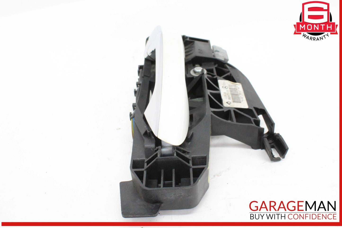 07-13 Mercedes W221 S550 Rear Left Driver Side Exterior Door Handle White OEM