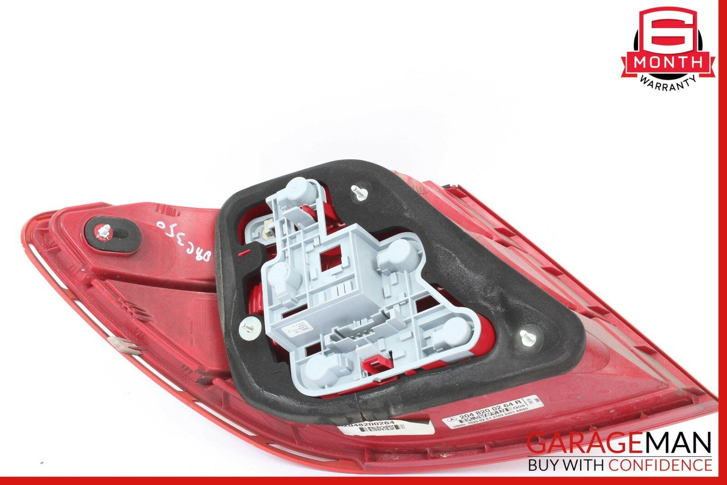 08-11 Mercedes W204 C300 C350 Sedan Rear Right Side Taillight Tail Light Lamp
