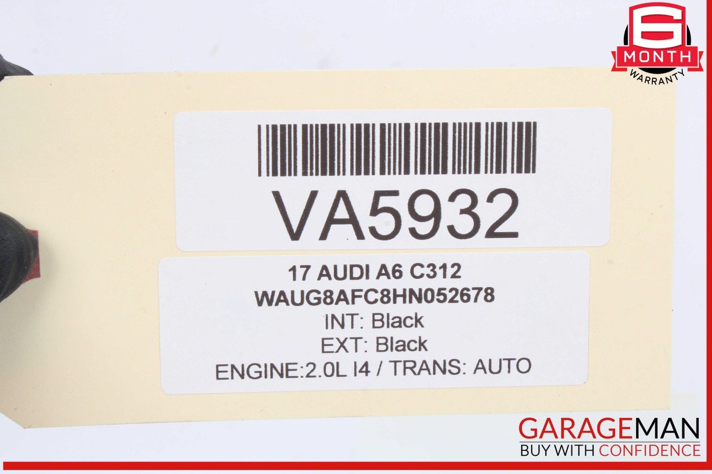 12-18 Audi A6 S6 SQ5 Rear Right Passenger Side Window Regulator Motor OEM