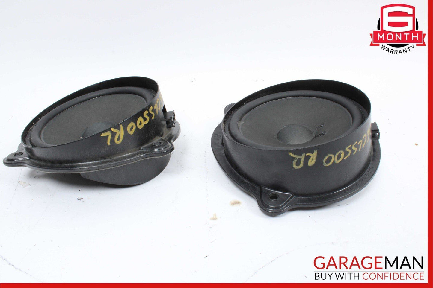 06-11 Mercedes W219 CLS500 Right & Left Side Door Sound Audio Speakers Set of 2