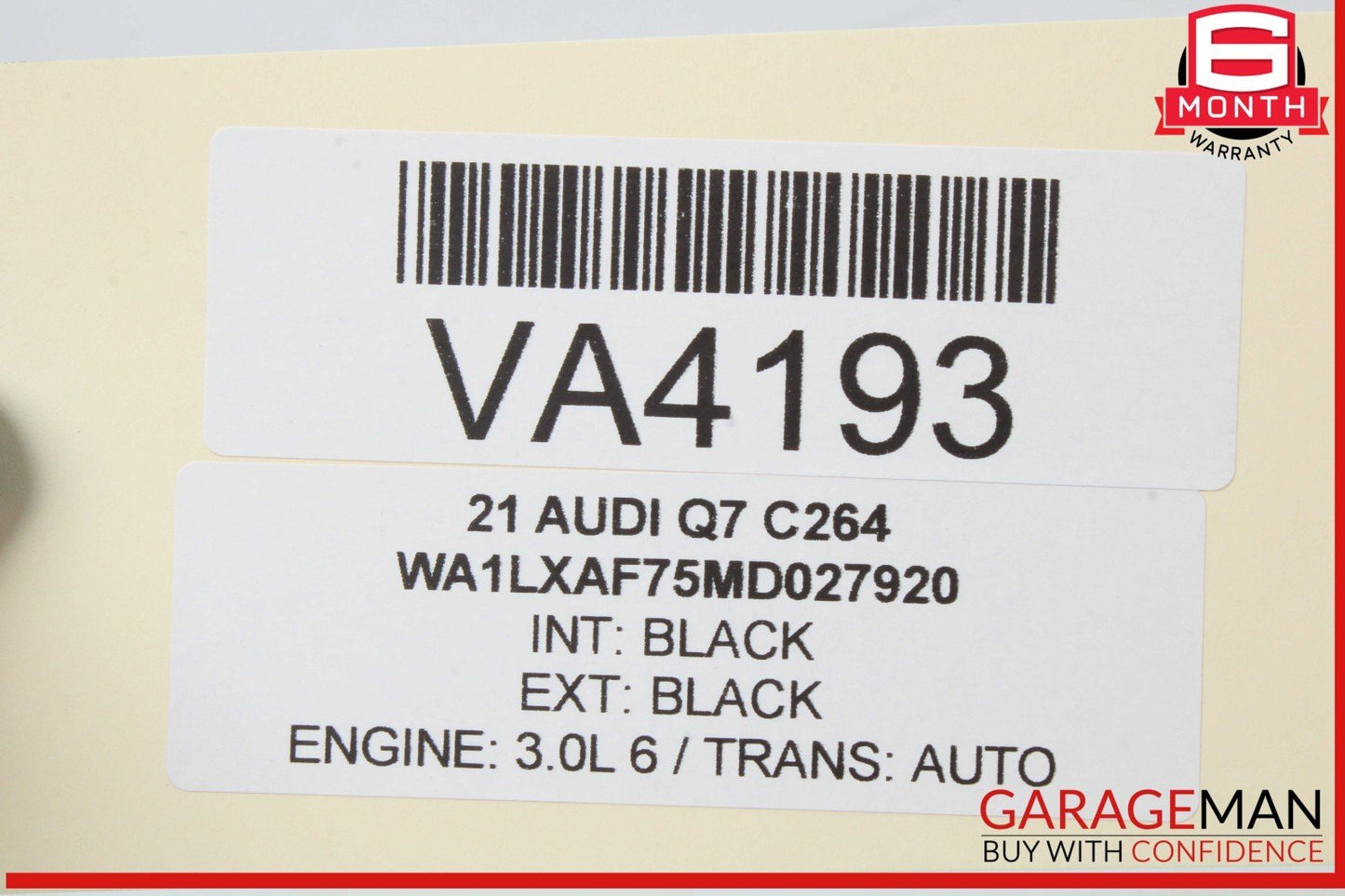 19-24 Audi Q7 Q8 Front Left Driver Side Seat Adjustment Switch OEM