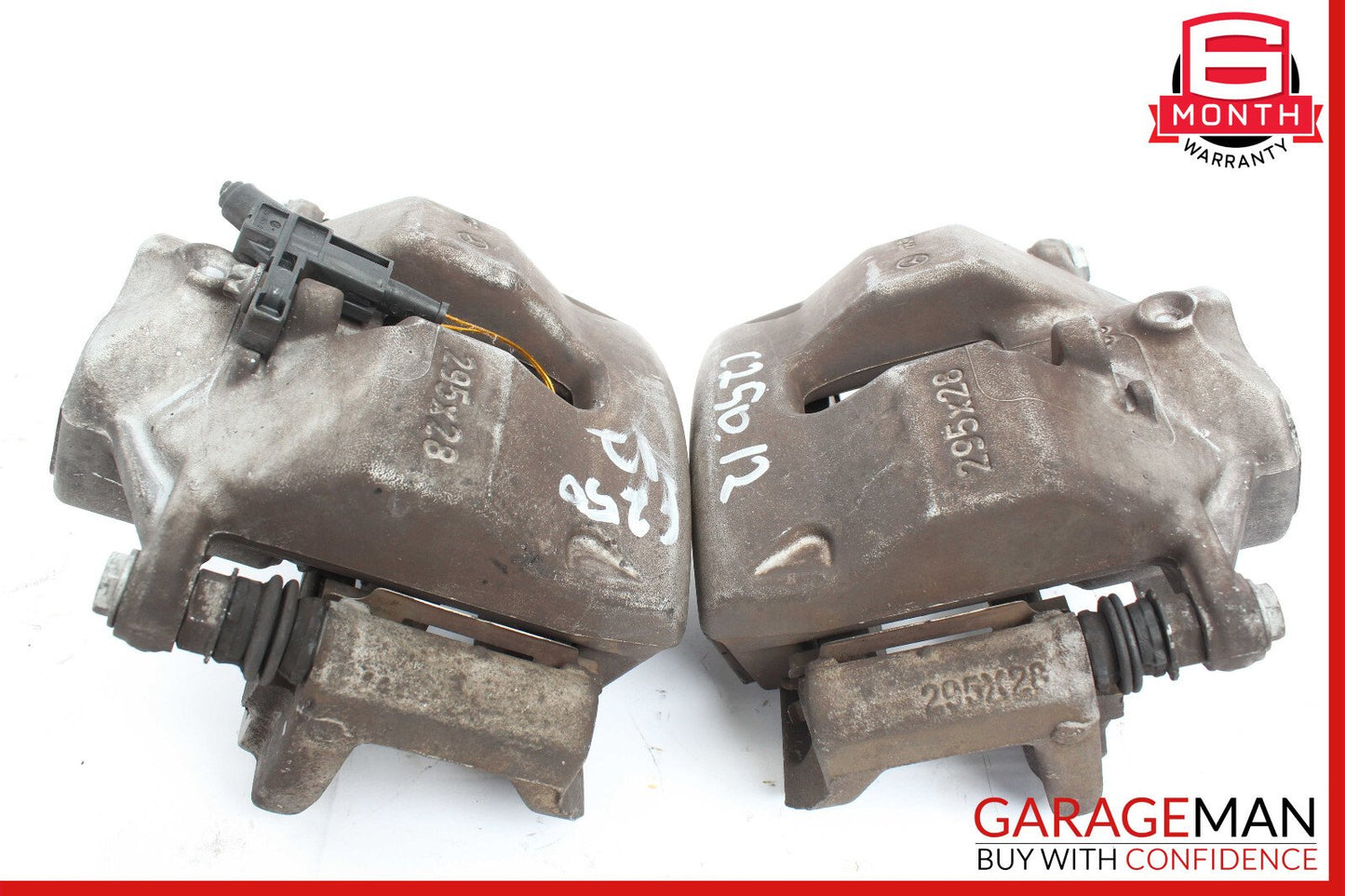 08-14 Mercedes W204 C250 Front Brake Calipers Left and Right Set OEM