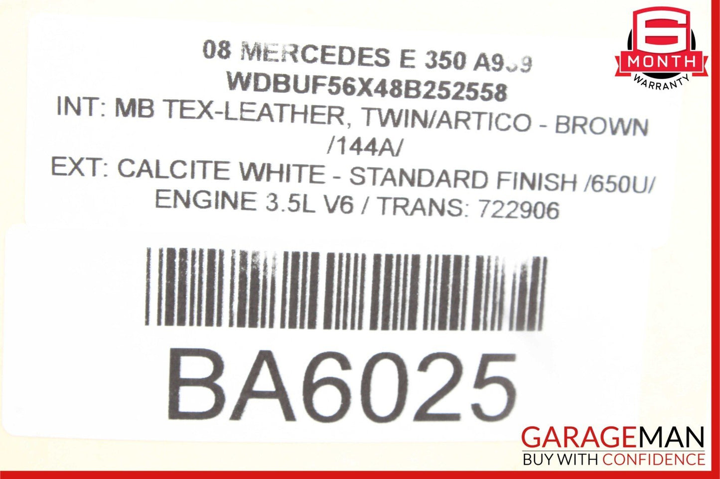 03-09 Mercedes W211 E550 E350 E320 Rear Right Side Door Controller Module Unit