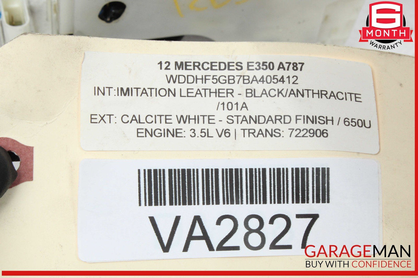 08-14 Mercedes W212 E550 C250 C300 Rear Left Side Door Lock Latch Actuator OEM