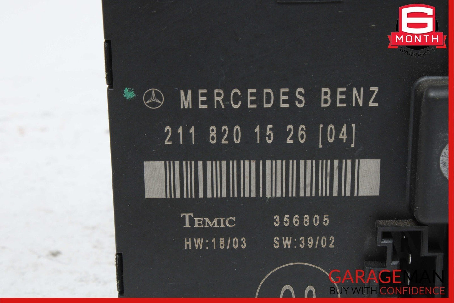 03-06 Mercedes W211 E320 E350 E500 E55 Rear Left Door Control Module Unit OEM