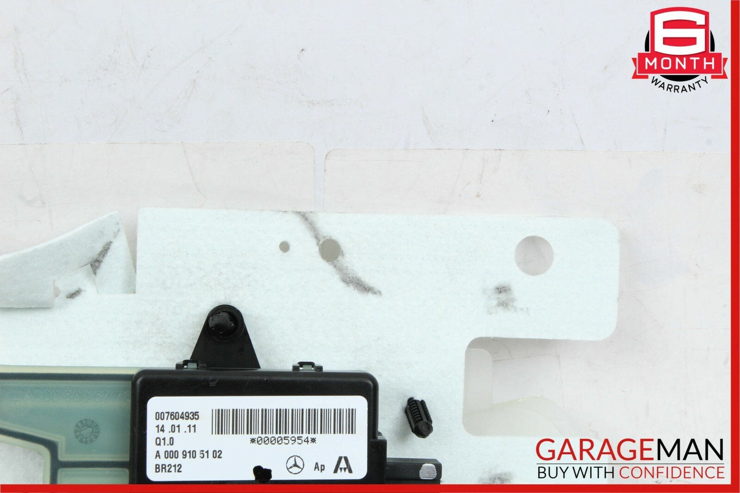 08-18 Mercedes W212 E350 C250 C300 Front Upper Seat Cushion Bladder Bolster OEM