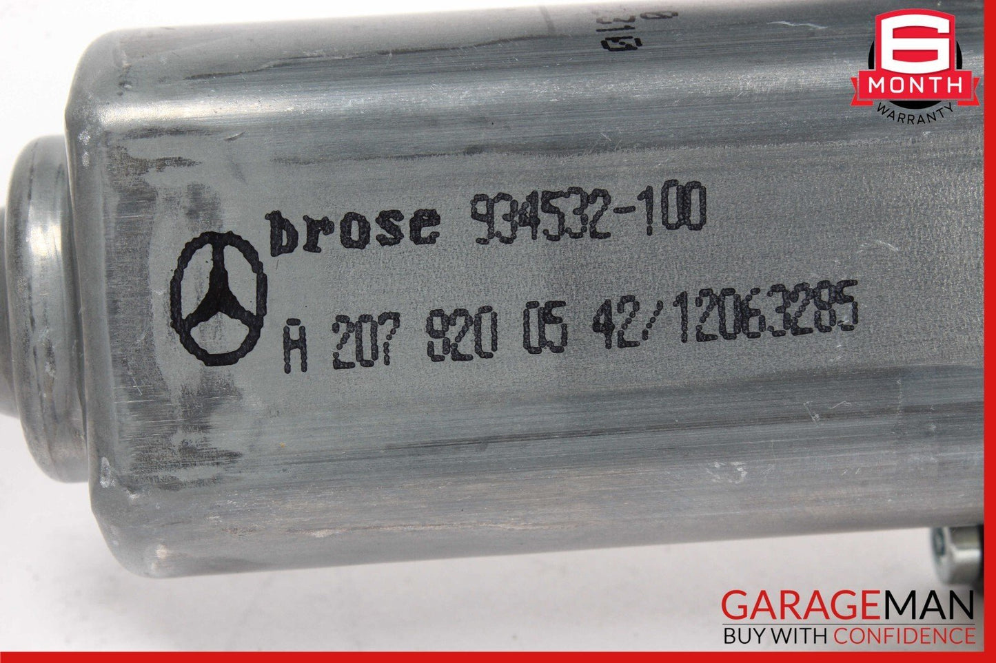 10-20 Mercedes W218 CLS500 E350 Real Left Window Regulator Motor 2078200542 OEM