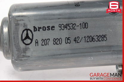 10-20 Mercedes W218 CLS500 E350 Real Left Window Regulator Motor 2078200542 OEM