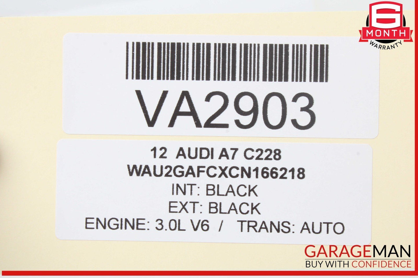 12-18 Audi A7 S6 Radiator Coolant Overflow Reservoir Bottle Tank 4G0121403R OEM