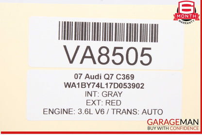 07-15 Audi Q7 Comfort Control Module Unit CCM Temic 4L0907290A OEM