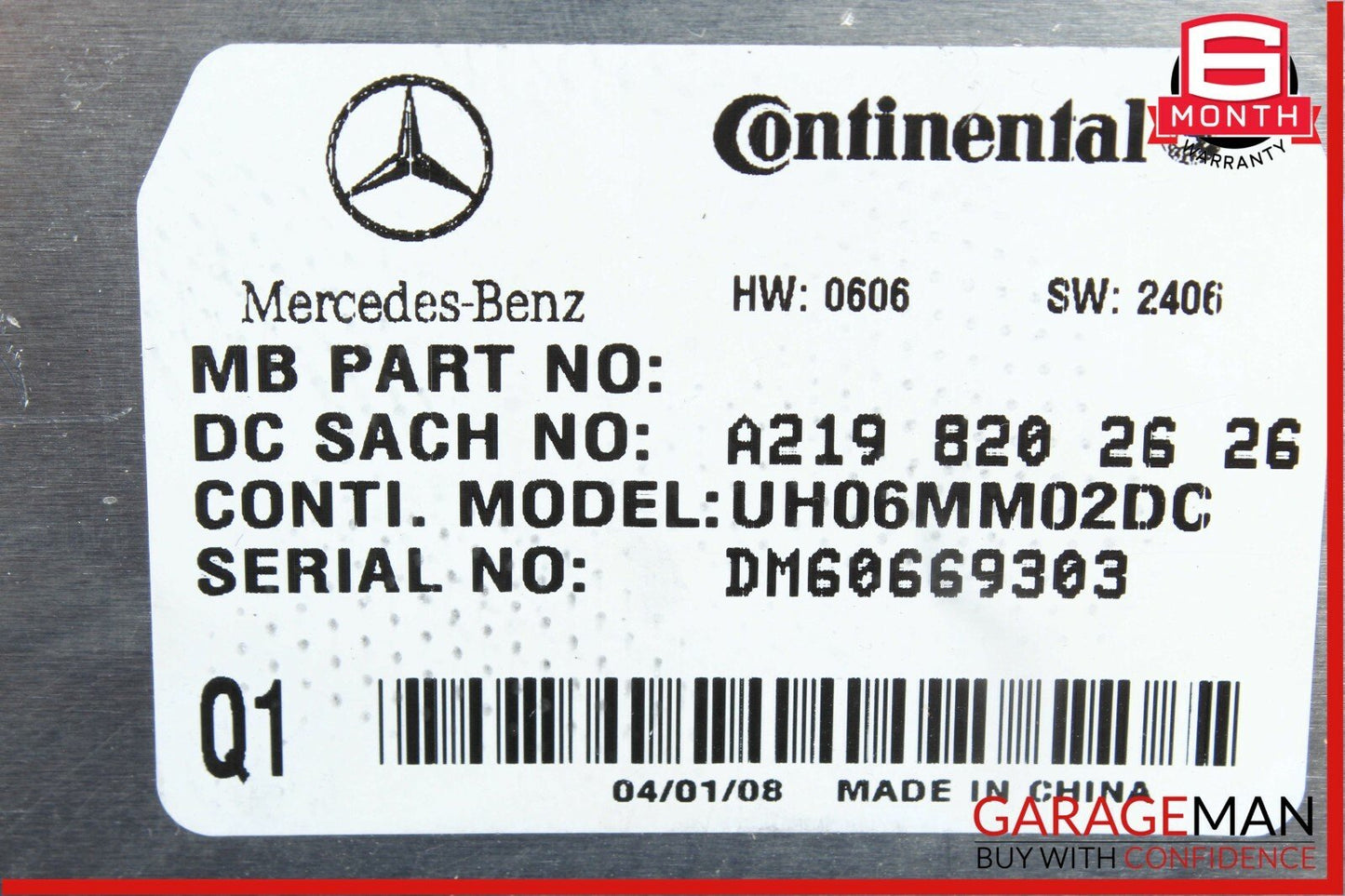 06-09 Mercedes GL450 ML550 E350 Phone Communication Controller Module Unit OEM