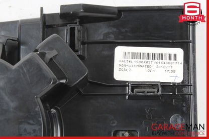 06-12 Mercedes W164 ML350 Front Center Console Cup Holder Compartment 1646801714