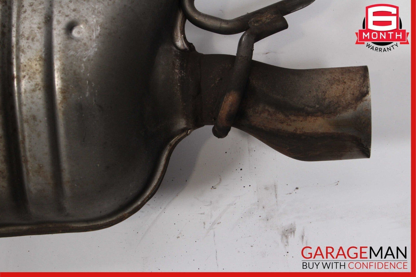10-16 Mercedes W212 E350 Rear Left Driver Side Exhaust Muffler Silencer OEM