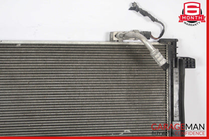 08-17 Mercedes GLK350 C300 E350 Engine AC A/C Air Condenser w/ Shroud Assembly