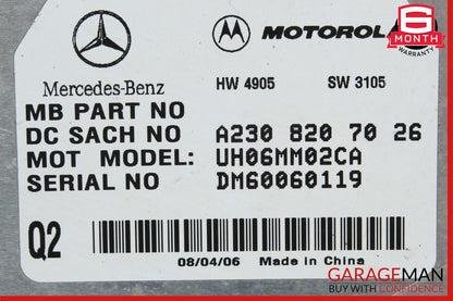 06-12 Mercedes X164 GL450 ML500 SL65 AMG Communication Control Module Unit OEM