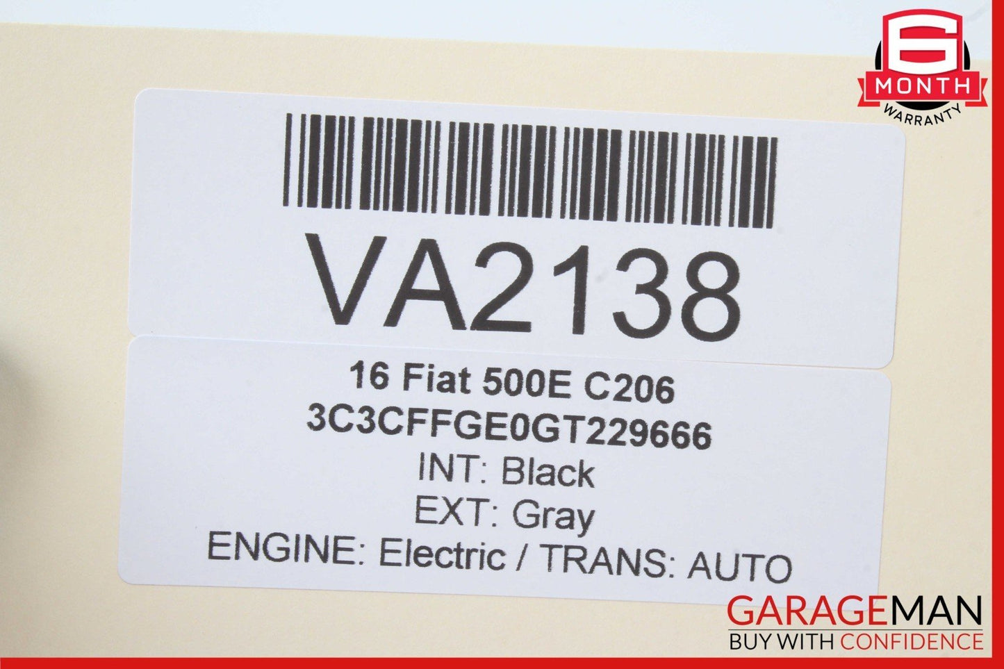12-19 Fiat 500E Central Locking Control Module Unit P05062094AC OEM