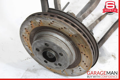 15-20 Mercedes W205 C300 Rear Left Spindle Knuckle Hub Shaft Rotor Disc Assy