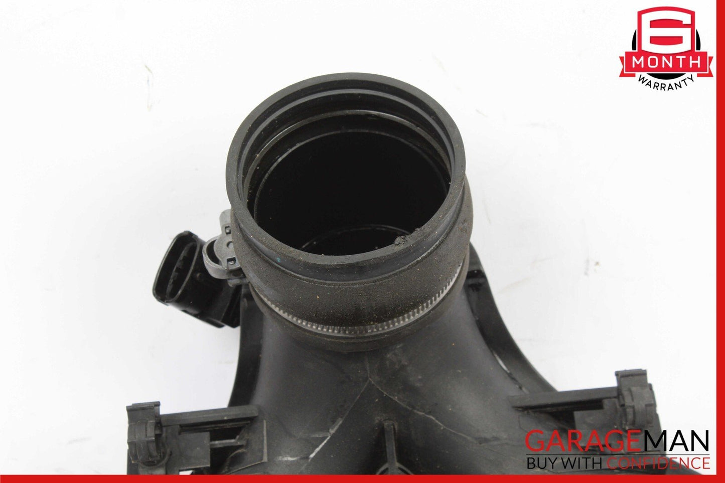 14-17 Maserati Ghibli M157 Turbo Air Inlet Intake Duct Tube Hose w/ Sensor Assy
