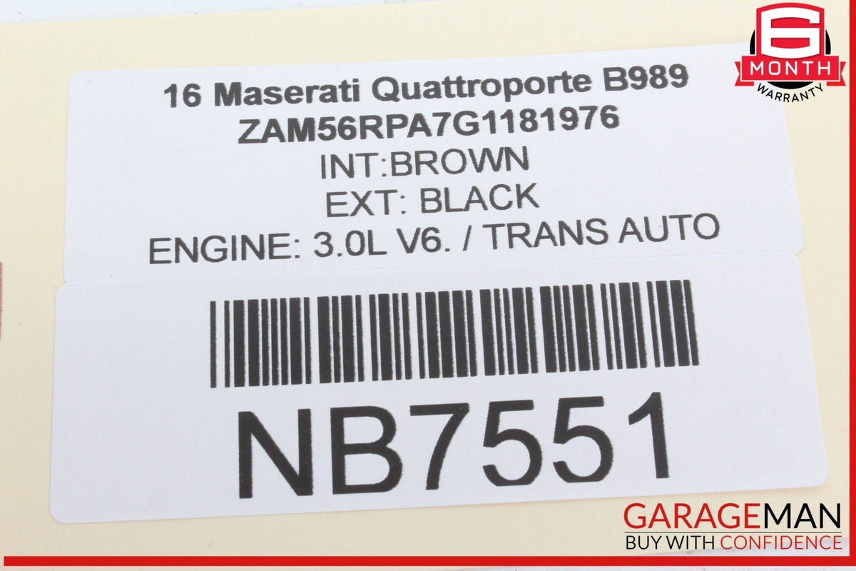 14-17 Maserati Quattroporte Audio Stereo Radio Amplifier AMP 670034706 OEM