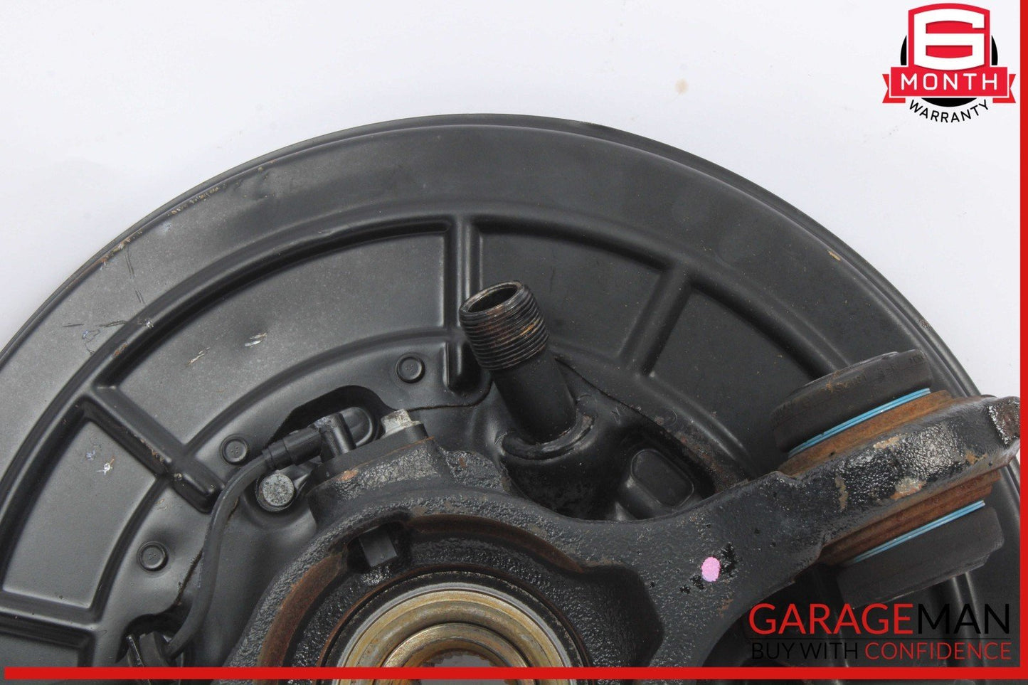 10-16 Land Rover Range Rover Sport Rear Left Side Spindle Knuckle Wheel Hub OEM
