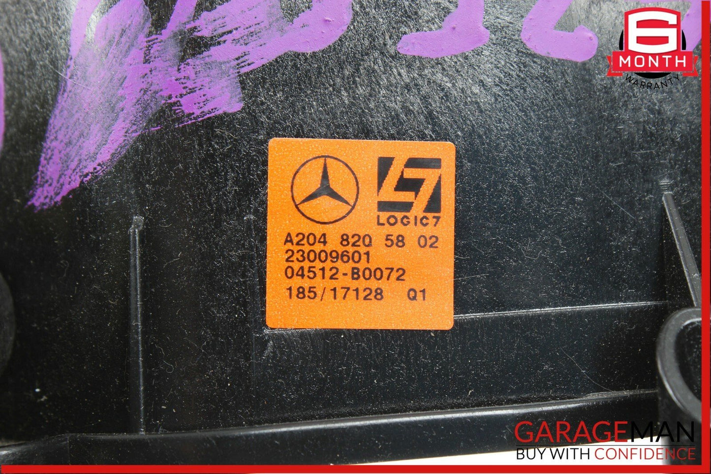 08-14 Mercedes W204 C300 E350 C350 Rear Deck Shelf Loud Speaker 2048205802 OEM