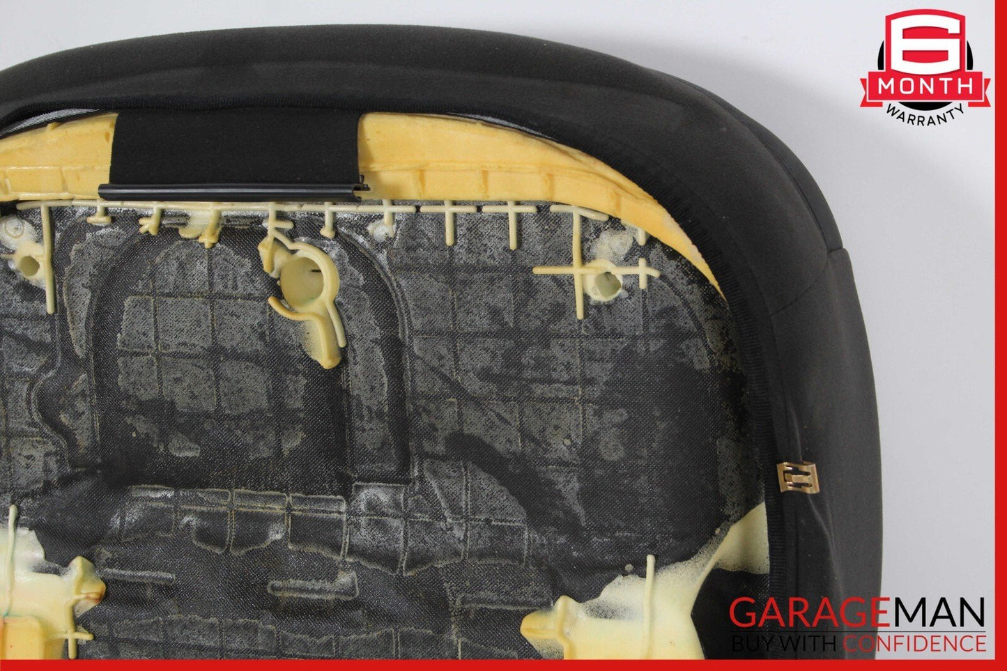 14-17 Maserati Ghibli M157 Front Right Side Lower Bottom Seat Cushion Black